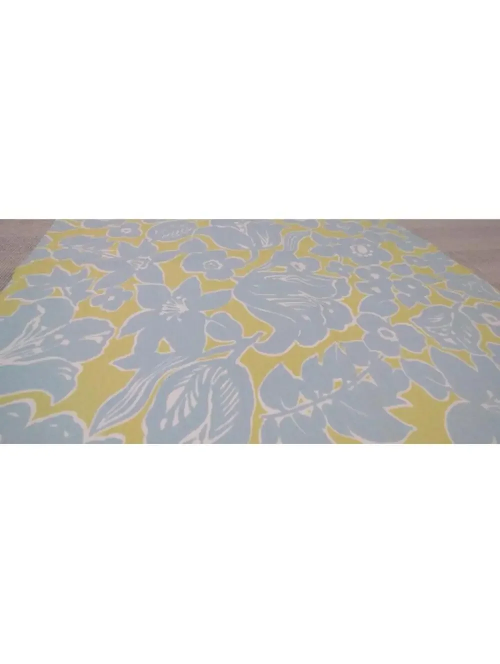 Pindler 100% Cotton Chartreuse Pop Art Blue Designer Fabric Sampler 23.5 x 24 in